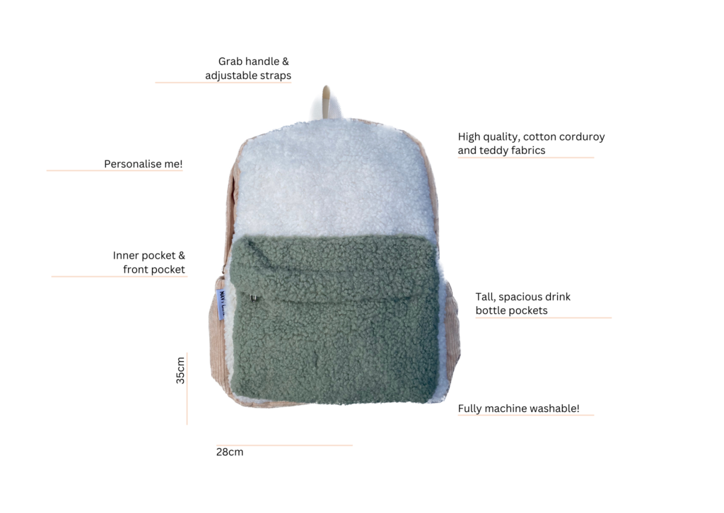 SLOANE backpack – Navy Lane